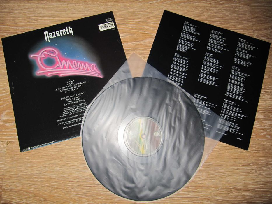 NAZARETH - Cinema - 1986 *Оригінал - Ідеальний стан (NM/NM)