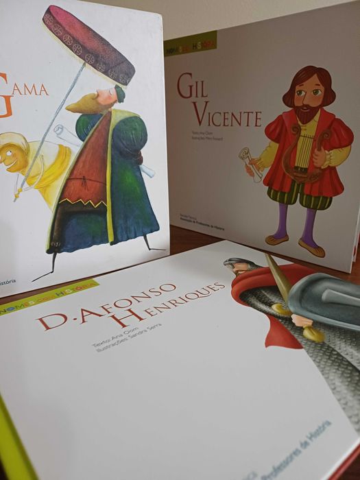Nomes com História. D.Afonso Henriques e  Gil Vicente