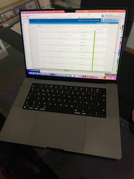 MacBook Pro 16 M1 PRO 16Gb RAM 512MB Disco