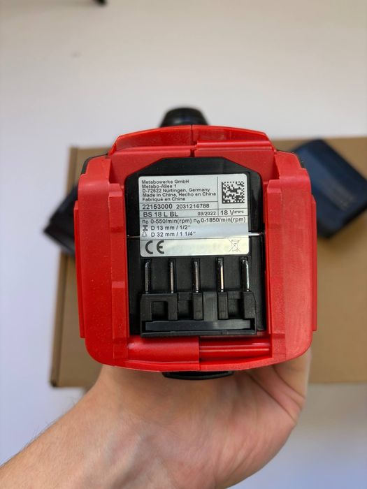 НОВИЙ‼️Шуруповерт дрель MetaBo Engelbert Strauss