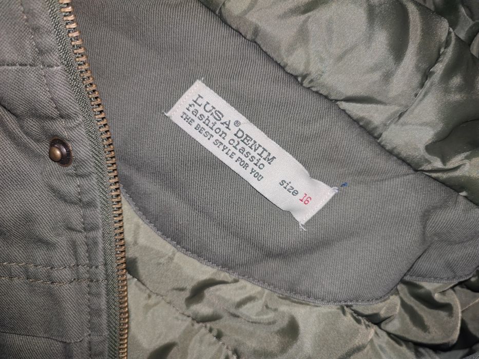 Kurtka parka dla chłopca