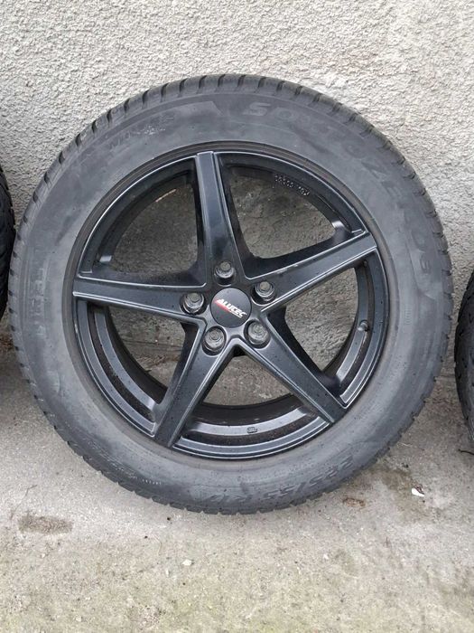 Koła zimowe Alufelgi ALUTEC 17" 225/55 R17 KBA 50069 Czarny Połysk