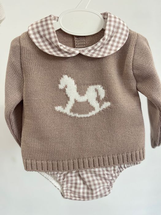 Conjunto camisola e tapa fraldas