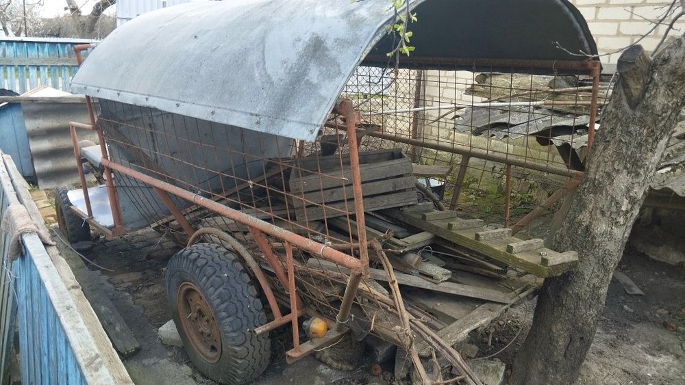 Трактор саморобний