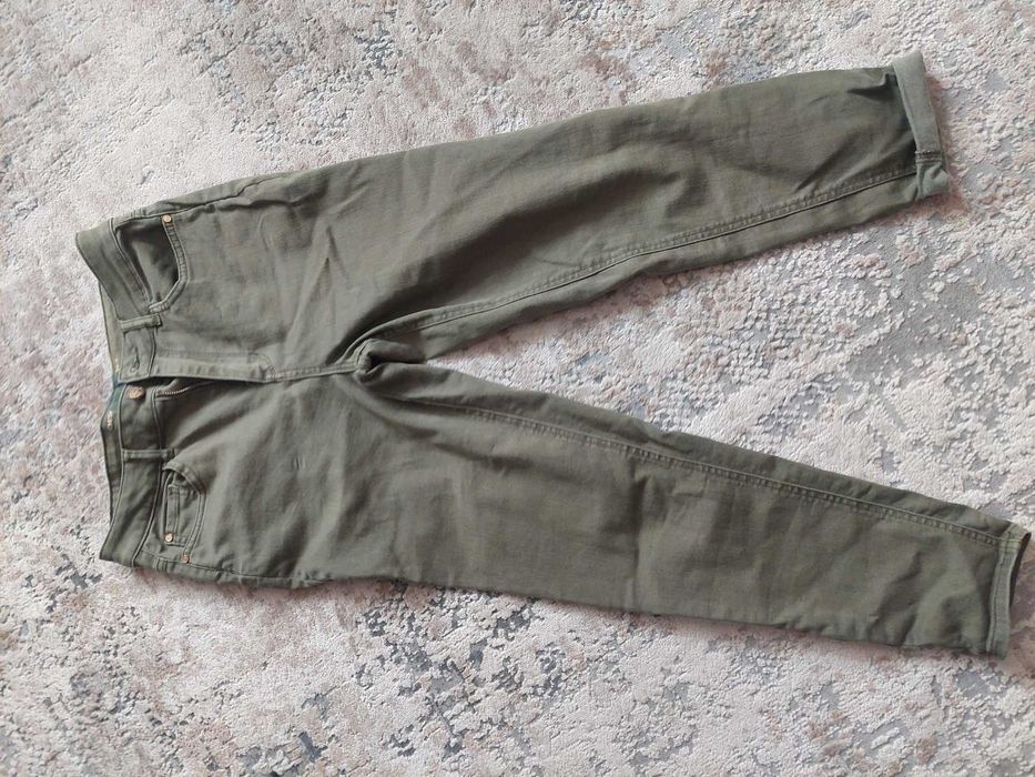 Oliwkowe spodnie Orsay 38/40