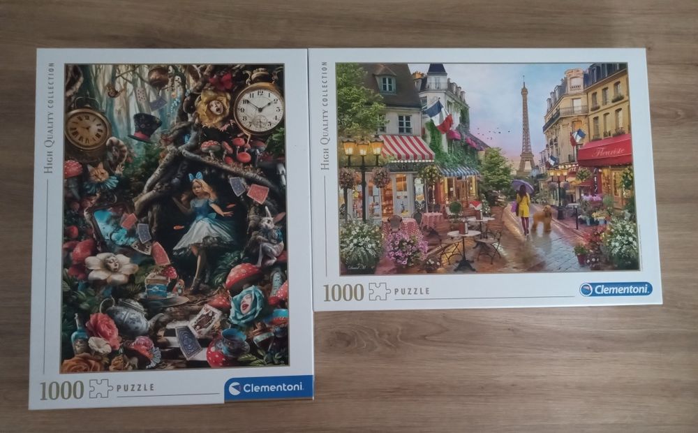Puzzle Clementoni 1000 2 opakowania