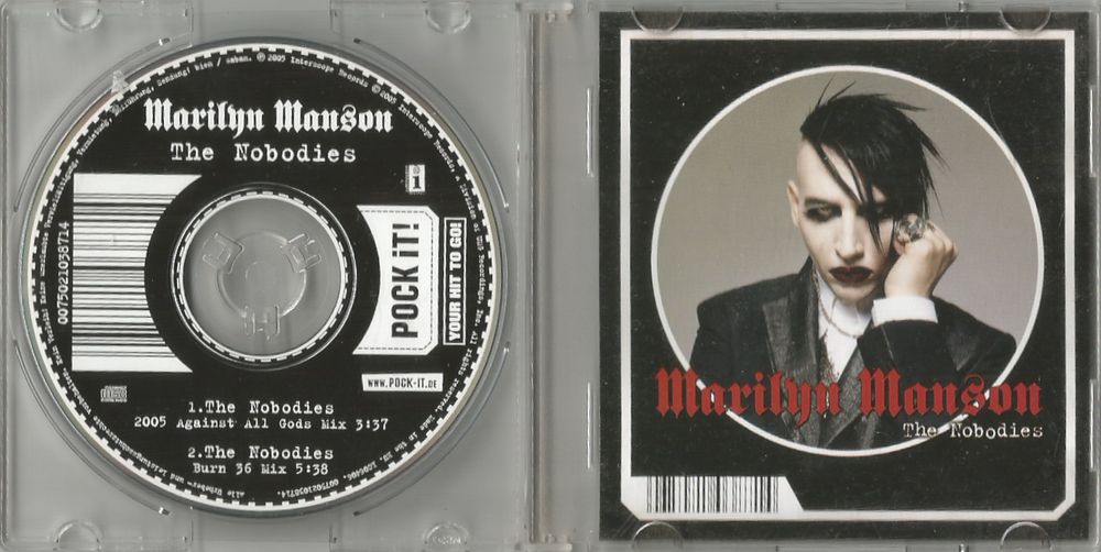 MARILYN MANSON - The Nobodies MiniCD [GER]