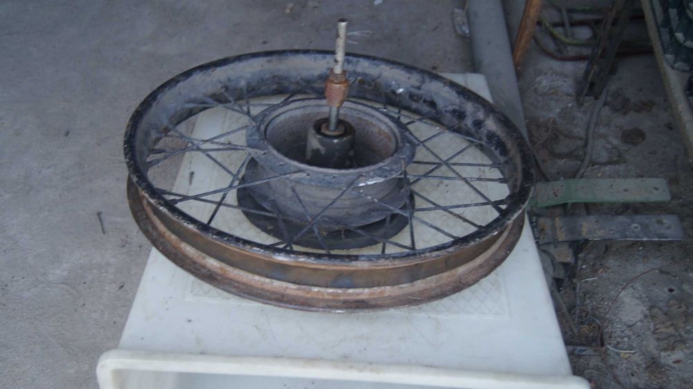 MZ 250 koło tył tylne z ośką oryginał