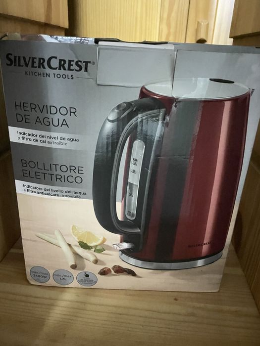 Fervedor de Água Elétrico Silvercrest - Novo/Selado
