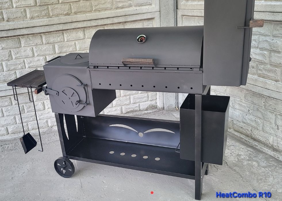 5мм•100% НЕ ПОВЕДЕ• Мангал Коптильня Смокер з Печкой под казан