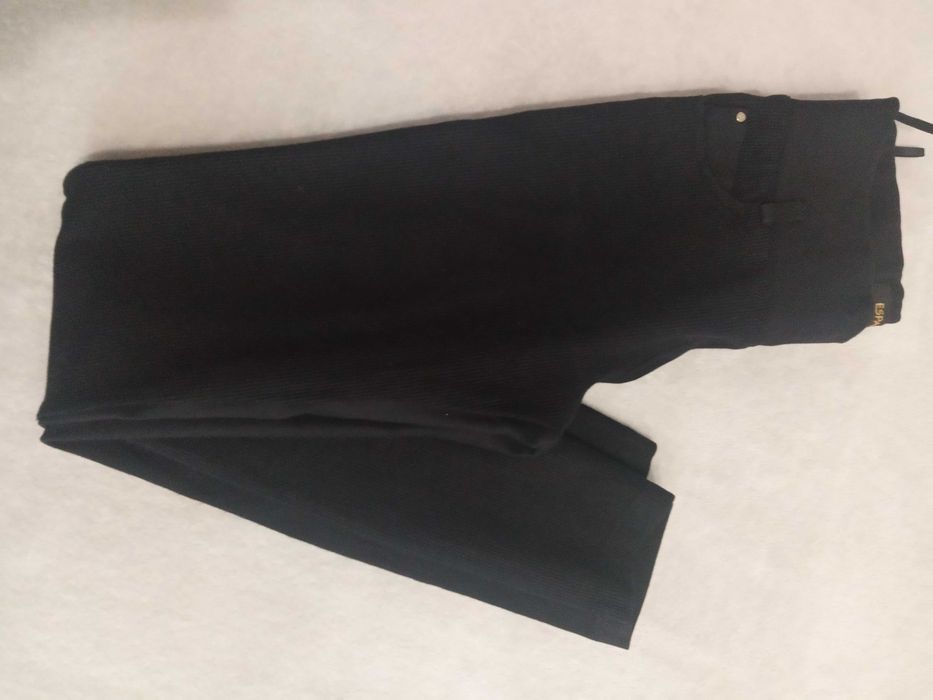 Легінси якісні чорного кольору щільна тканина добрий стан розмір xs-s