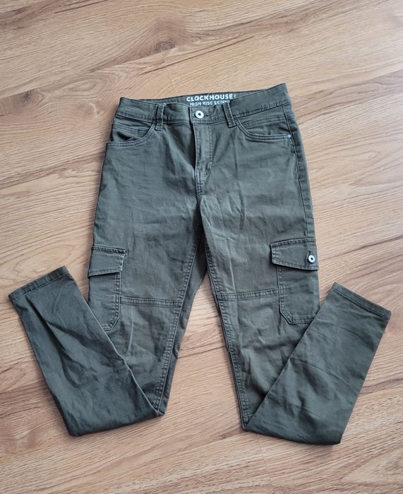 Spodnie jeansowe bojówki