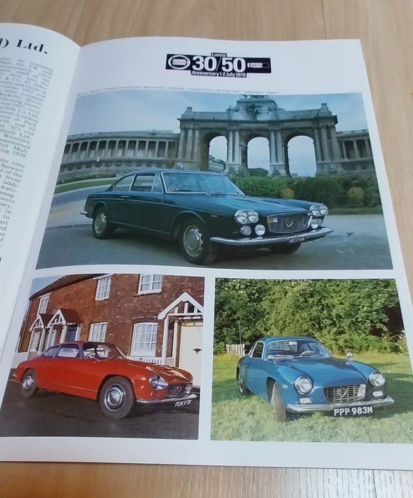 Revista antiga Lancia Motor Club Journal