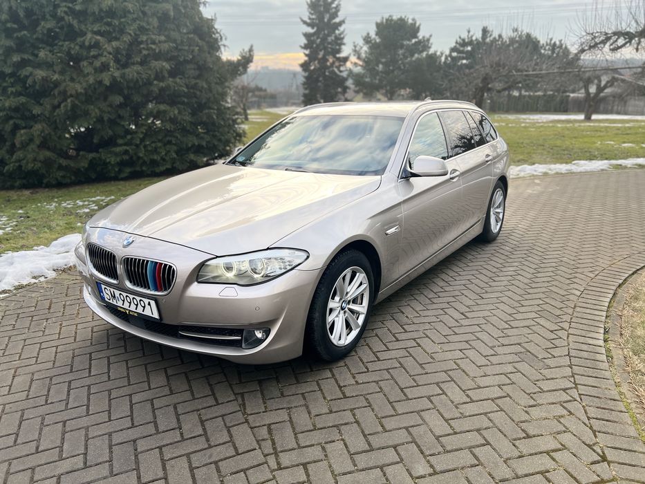 BMW F11 2.0d 2011r  Aktywny tempomat Ledowe zegary