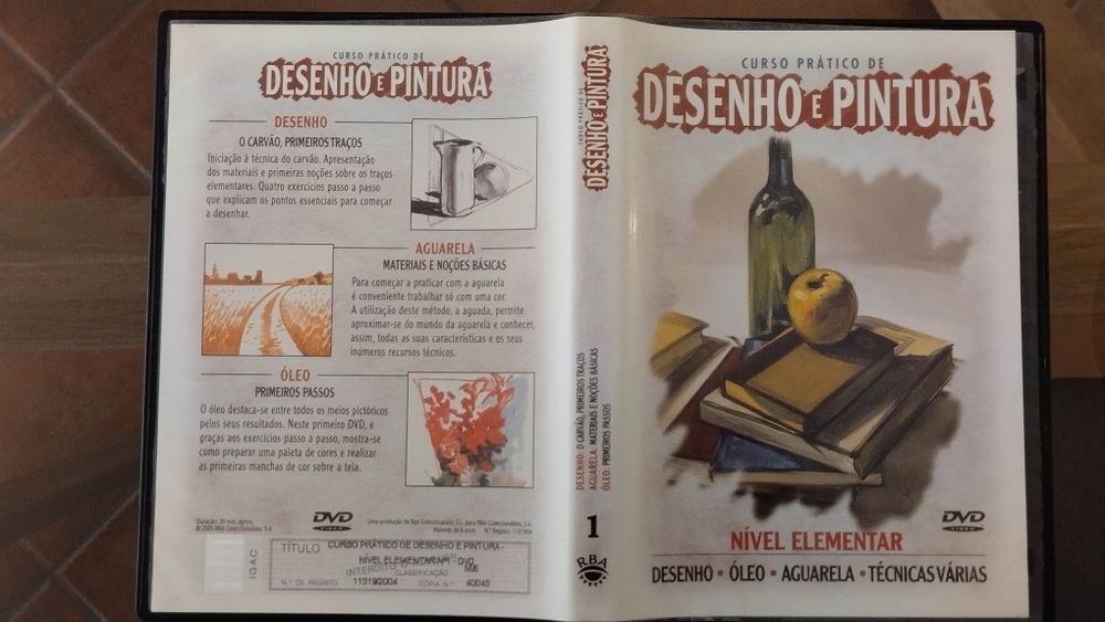 Curso DVD Desenho e pintura