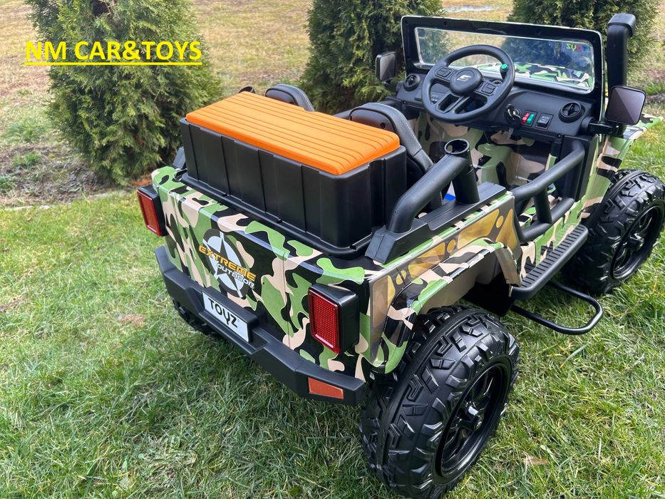 udźwig 100kg  Auto na akumulator 4x4 180W lakier Pojazd Samochód Pilot