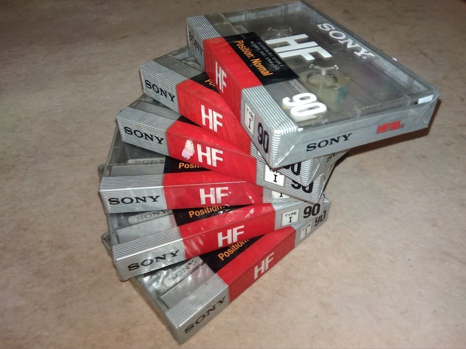 Касети  SONY 90,  нові в упаковці
