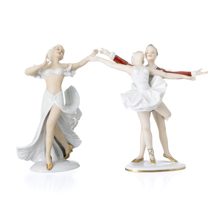Porcelana - Bailarinos - Wallendorf