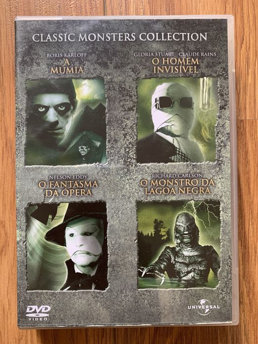 Monstros da Universal - 4 dvds