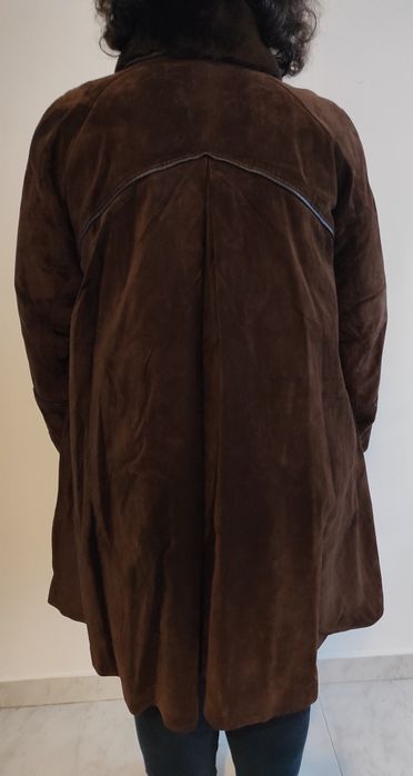 Casaco de senhora em pele genuína
