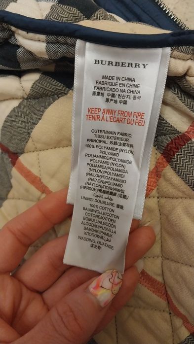 Весенняя куртка Burberry 8 9 10 лет