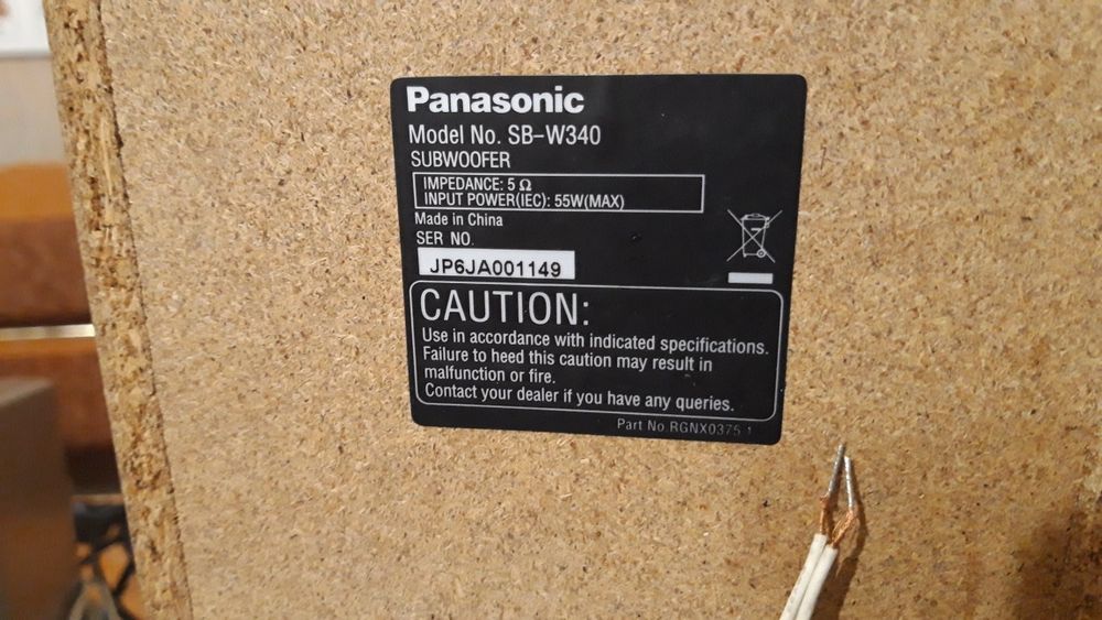 Panasonic SA-HT340.