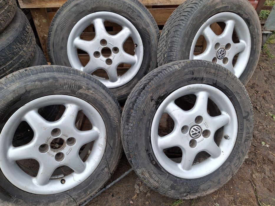 Koła Alufelgi Borbet 14 4x100 VW GOLF II 6J