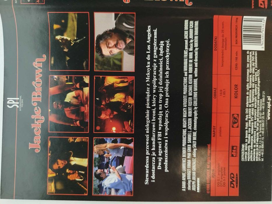 Jackie Brown DVD L.Jackson Grier Forster Fonda Keaton De Niro