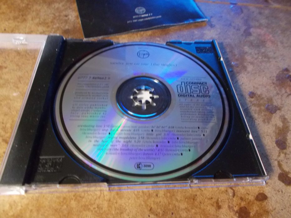 cd Sandra  ten on one the singles