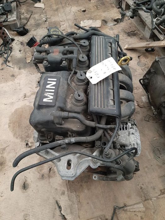 MINI COOPER ONE R50 R53 1.6 BENZYNA SILNIK KOMPLETNY W10B16A