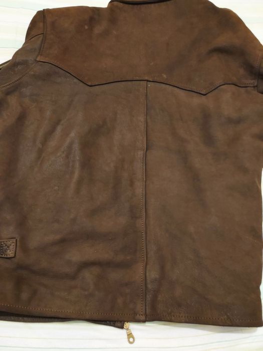 Blusão de pele vintage