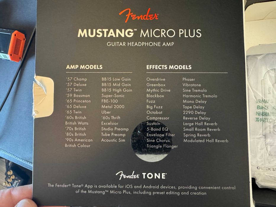 Fender Mustang Micro Plus