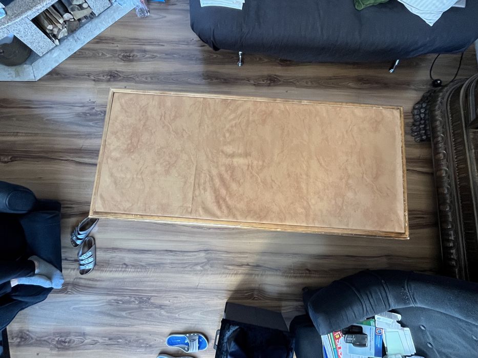 Ława duża drewniana antyk, do renowacji, vintage