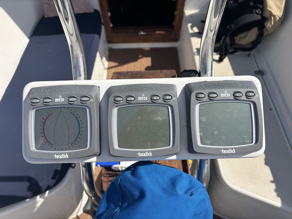 Raymarine tacktick mn30 zestaw + NavPod wiatromierz sonda głębokościomierz