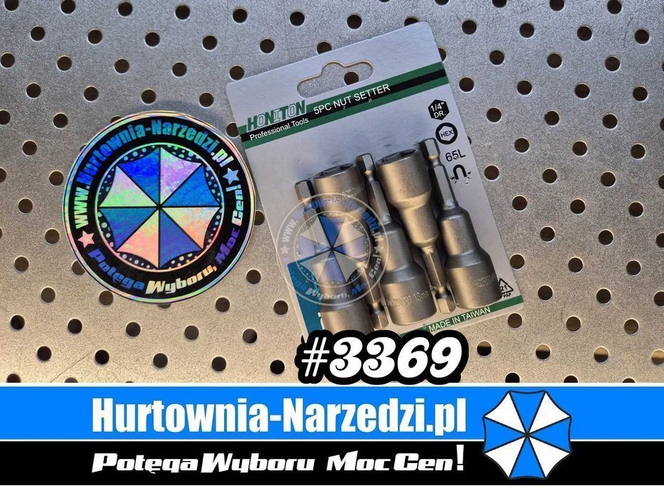 5szt. nasadka magnetyczna do wkrętarki 13mm nasadka na wkrętarkę 13mm