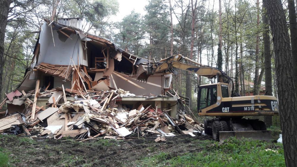 rozbiórki budynków