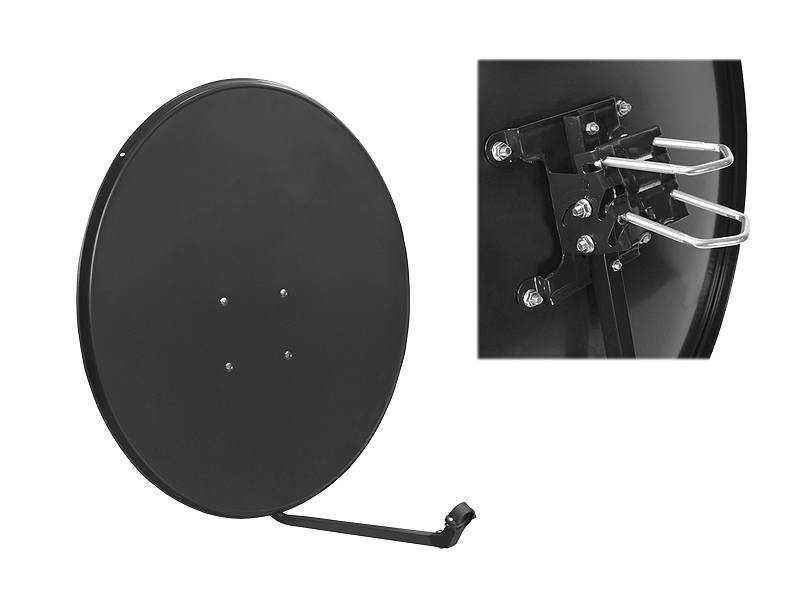 Antena satelitarna SAT PREMIUM, 90 cm, grafitowa