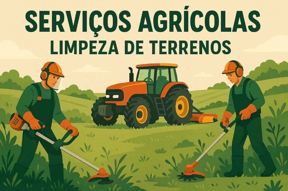 Limpeza de terrenos Serviços Agrícolas