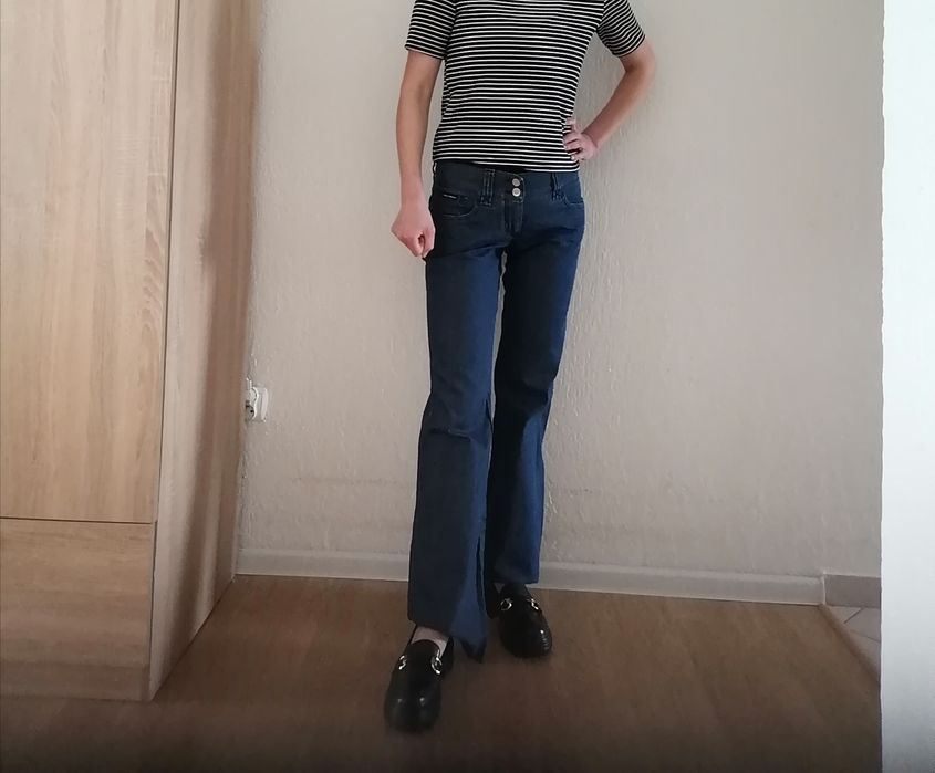 Mega wyszczuplające Oryginalne jeansy dzwony Dolce & Gabbana