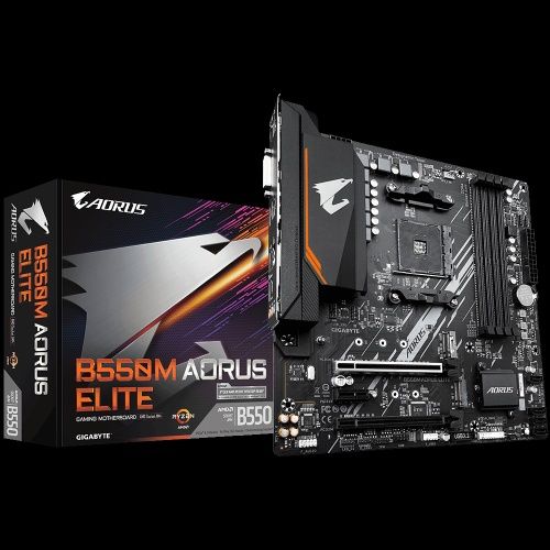 Материнская плата Gigabyte B550M AORUS ELITE Socket AM4