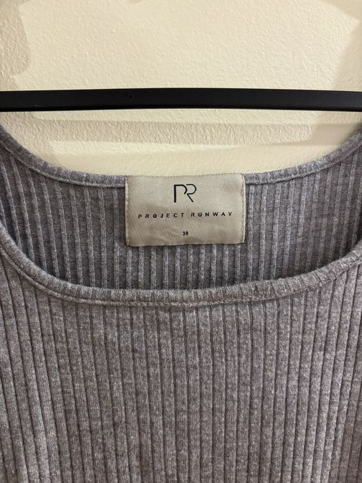 Sukienka Lemonada prazek kobieta wiosna drapowanie 38 szara