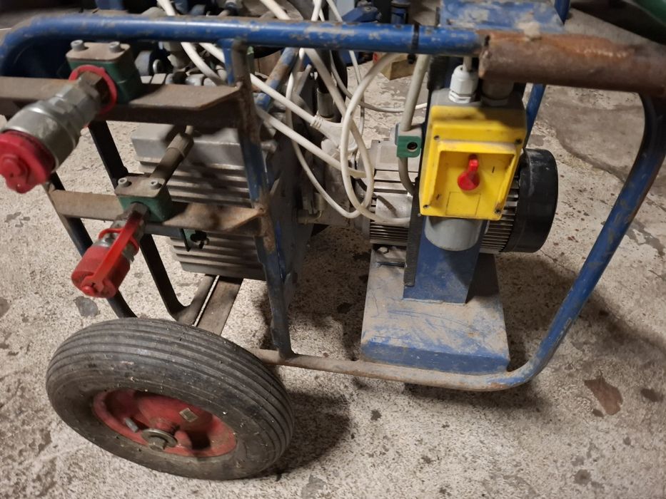 Hydrauliczna łuparka do drewna + agregat hydrauliczny - solidny