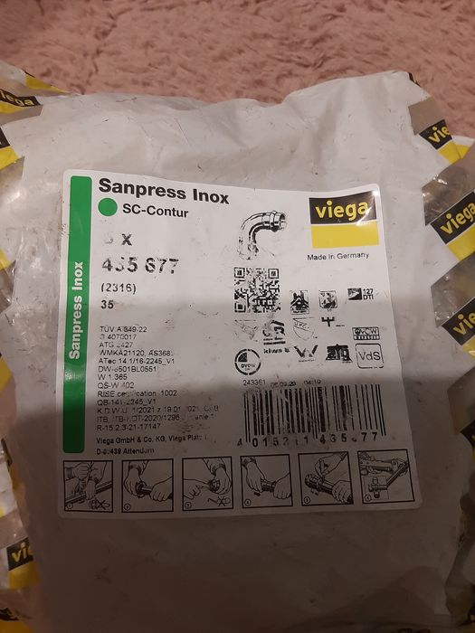 Złączki Inox, Viega