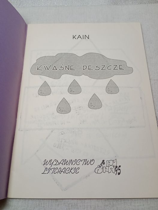 Kwaśne deszcze. Kain