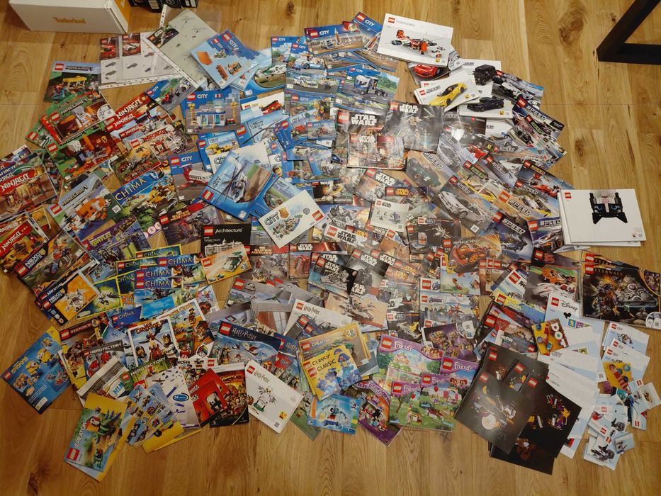 INSTRUKCJE LEGO - city speed champions, star wars, minecraft creator