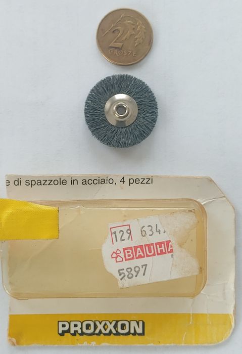 Tarcza tnąca do piły Super-Cut Ø58mm Proxxon 28014 + szczotka druciana