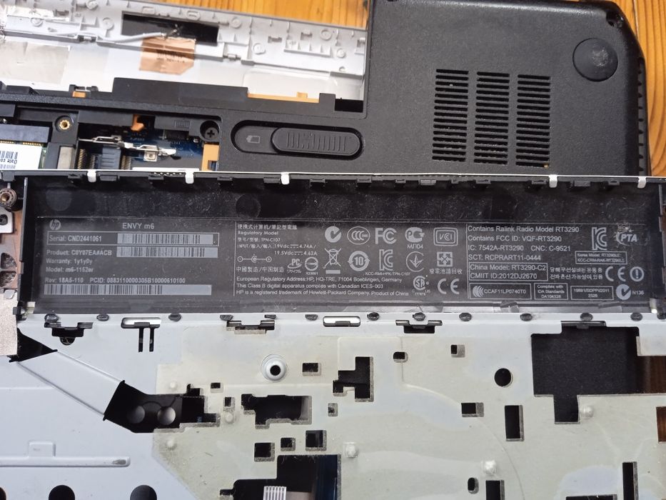hp envy m6 на запчасти