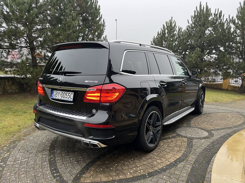 MERCEDES MB GL 63 Amg Designo Masaże Szklany Dach Serwis PL