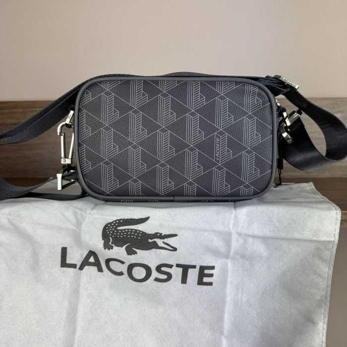 мужская сумка lacoste оригінал чоловіча сумка з шкіри з США USA