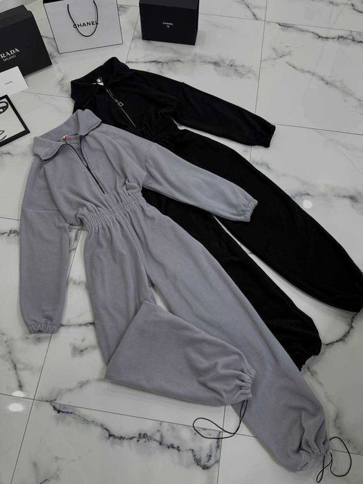 Комбінезон жіночий / женский комбинезон - флісовий теплий, модель 1674